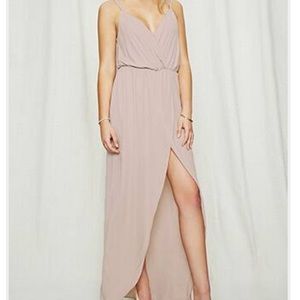 Forever21 - High Low Taupe Dress